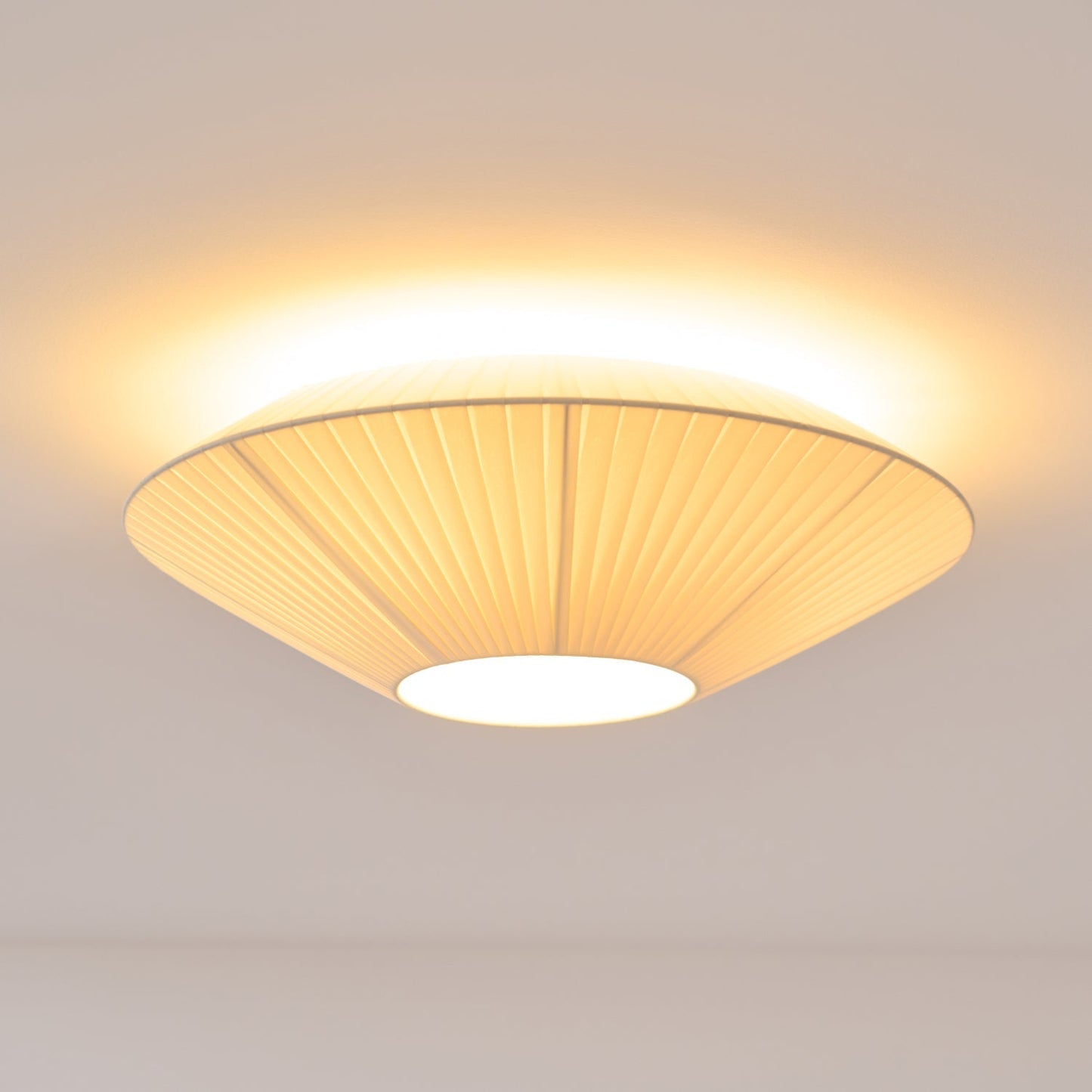 Plafondlamp Oosterse Stijl Stoffen Kap Zachte Verlichting voor Eetkamer Woonkamer Dimbaar 3 Maten