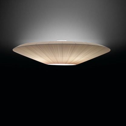 Plafondlamp Oosterse Stijl Stoffen Kap Zachte Verlichting voor Eetkamer Woonkamer Dimbaar 3 Maten
