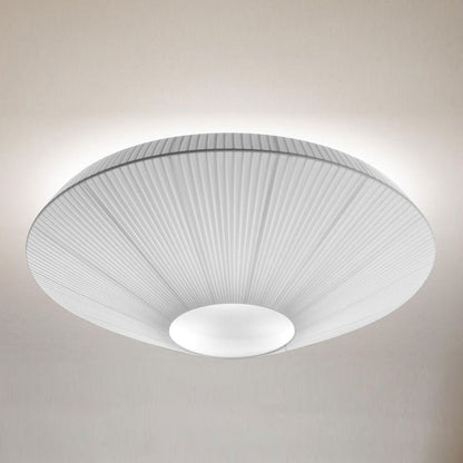 Plafondlamp Oosterse Stijl Stoffen Kap Zachte Verlichting voor Eetkamer Woonkamer Dimbaar 3 Maten