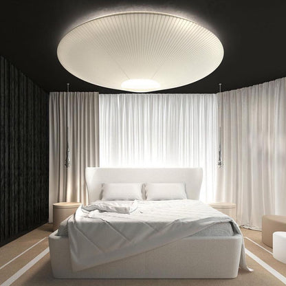 Plafondlamp Oosterse Stijl Stoffen Kap Zachte Verlichting voor Eetkamer Woonkamer Dimbaar 3 Maten