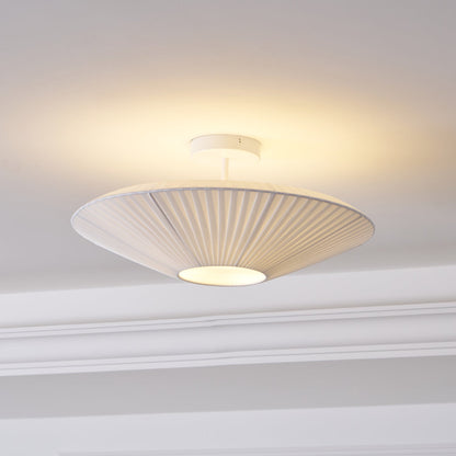 Plafondlamp Oosterse Stijl Stoffen Kap Zachte Verlichting voor Eetkamer Woonkamer Dimbaar 3 Maten