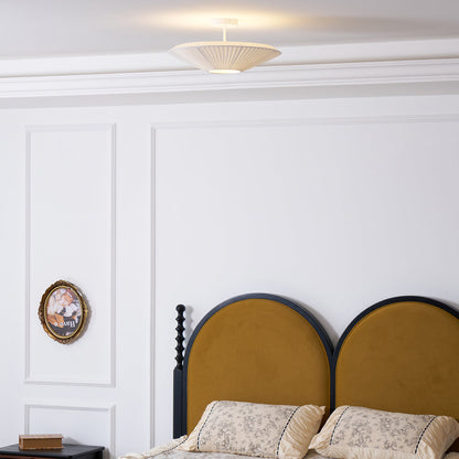 Plafondlamp Oosterse Stijl Stoffen Kap Zachte Verlichting voor Eetkamer Woonkamer Dimbaar 3 Maten