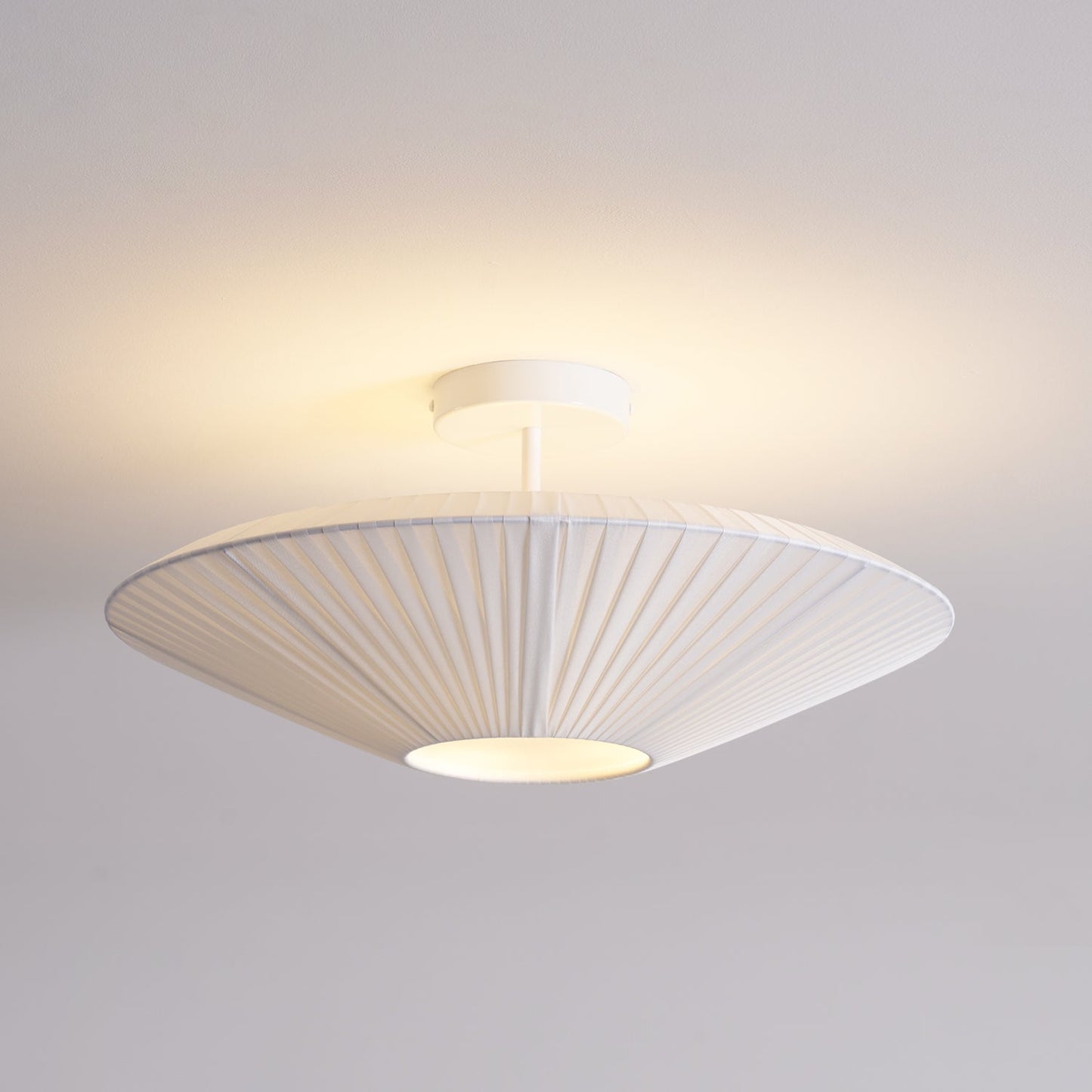 Plafondlamp Oosterse Stijl Stoffen Kap Zachte Verlichting voor Eetkamer Woonkamer Dimbaar 3 Maten