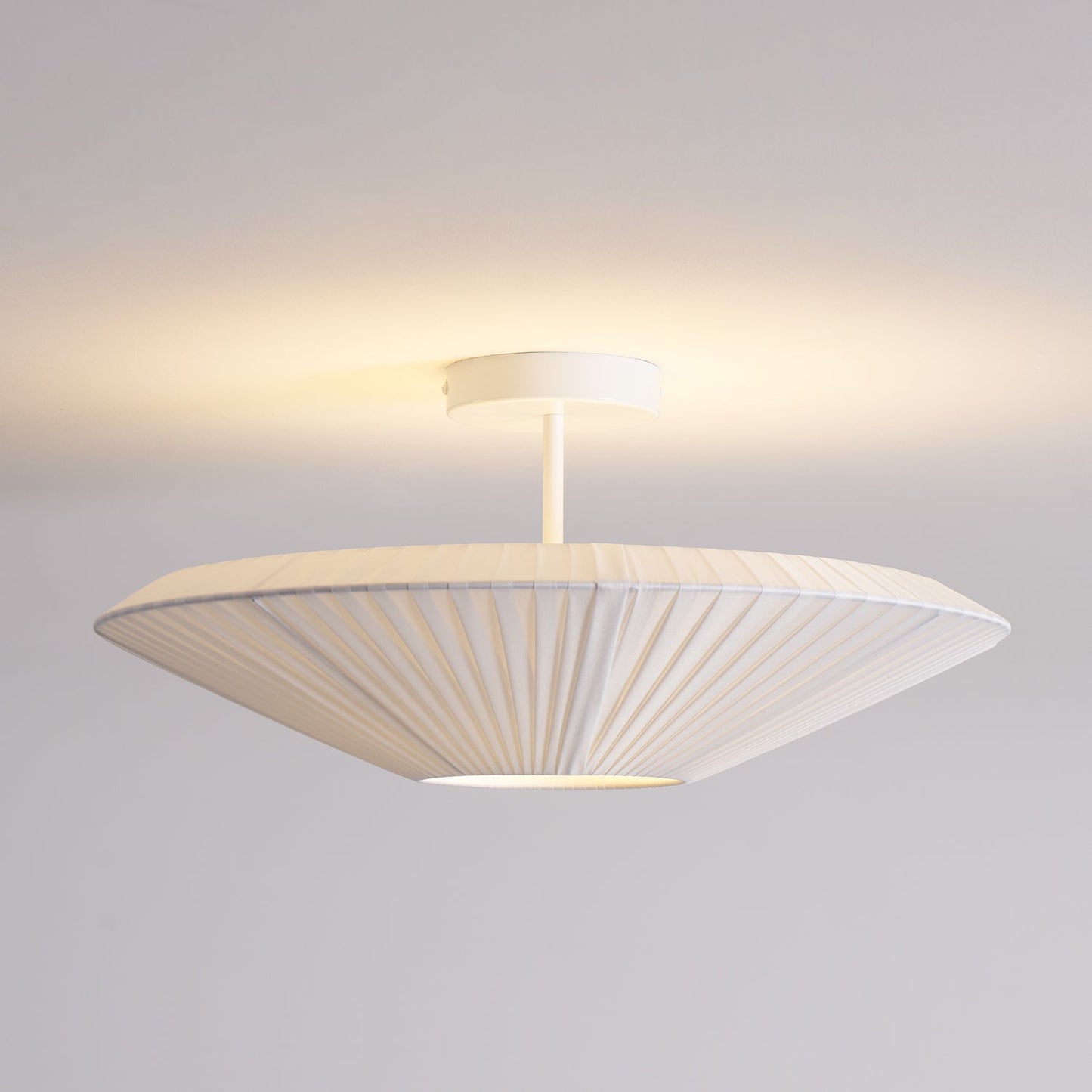 Plafondlamp Oosterse Stijl Stoffen Kap Zachte Verlichting voor Eetkamer Woonkamer Dimbaar 3 Maten