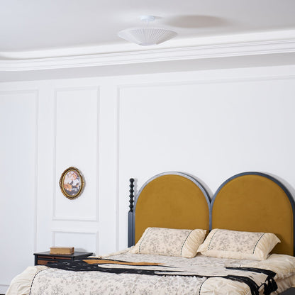 Plafondlamp Oosterse Stijl Stoffen Kap Zachte Verlichting voor Eetkamer Woonkamer Dimbaar 3 Maten