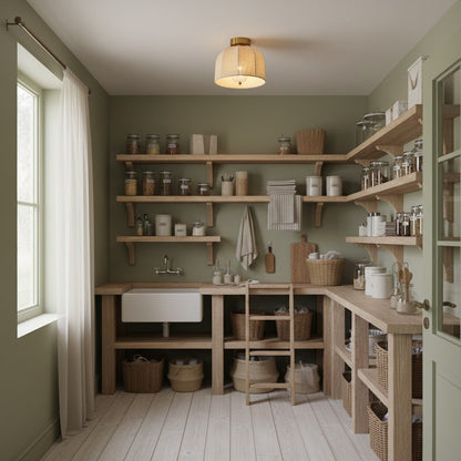 Linnen plafondlamp met gouden ijzeren frame rustiek design warm sfeerlicht voor slaapkamer woonkamer hal entree landelijk