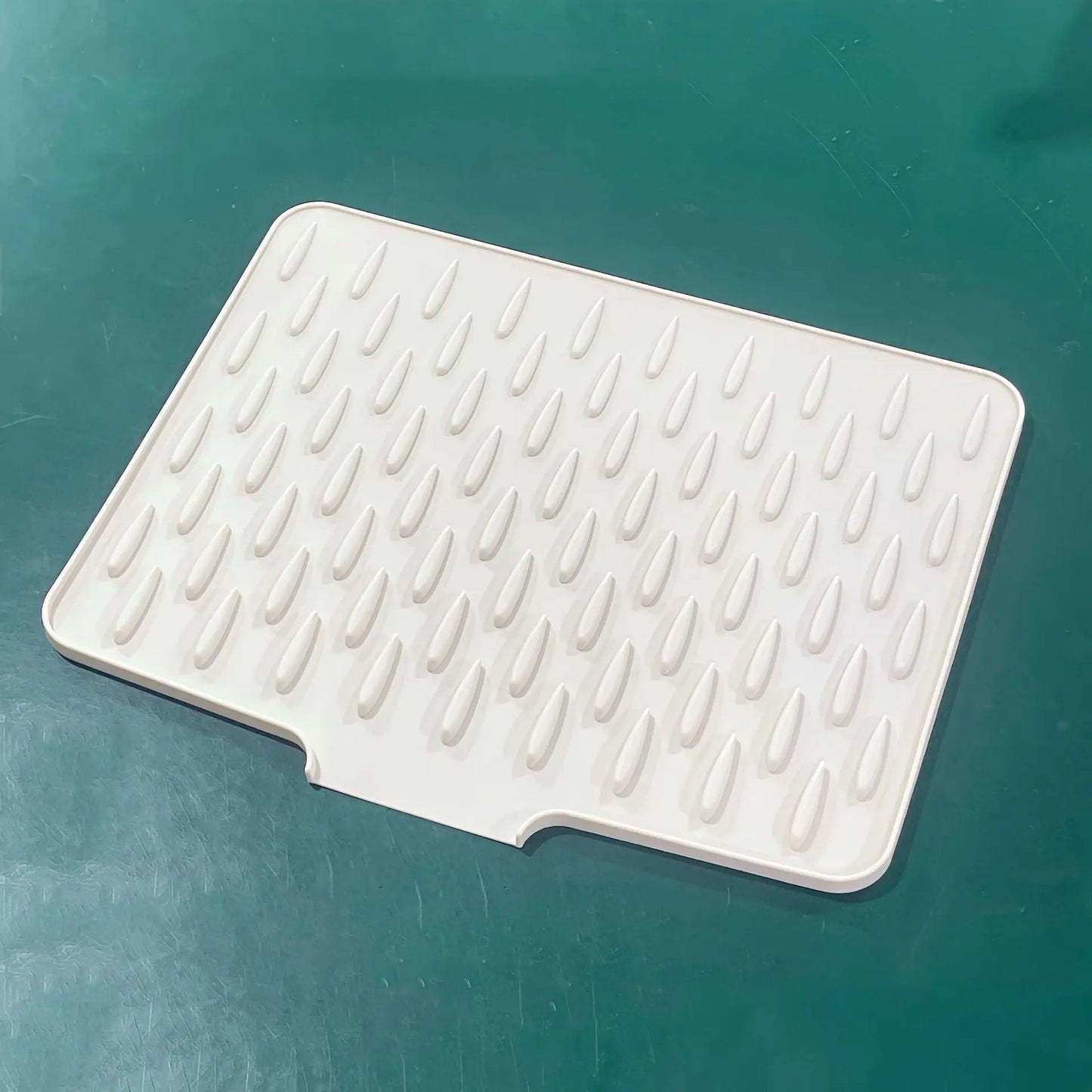 Siliconen Droogmat voor Aanrecht – Hittebestendig tot 230°C & Snel Drogend – Antislip Afdruipmat 40x32,5cm