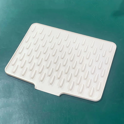 Siliconen Droogmat voor Aanrecht – Hittebestendig tot 230°C & Snel Drogend – Antislip Afdruipmat 40x32,5cm