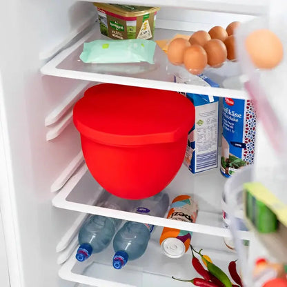 Siliconen Bakinzet BPA-vrij 24cm Hoog 18.7cm Deegkom Afdekken Bewaren Vaatwasserbestendig Bakken Kom Inzet Flexibel Deksel