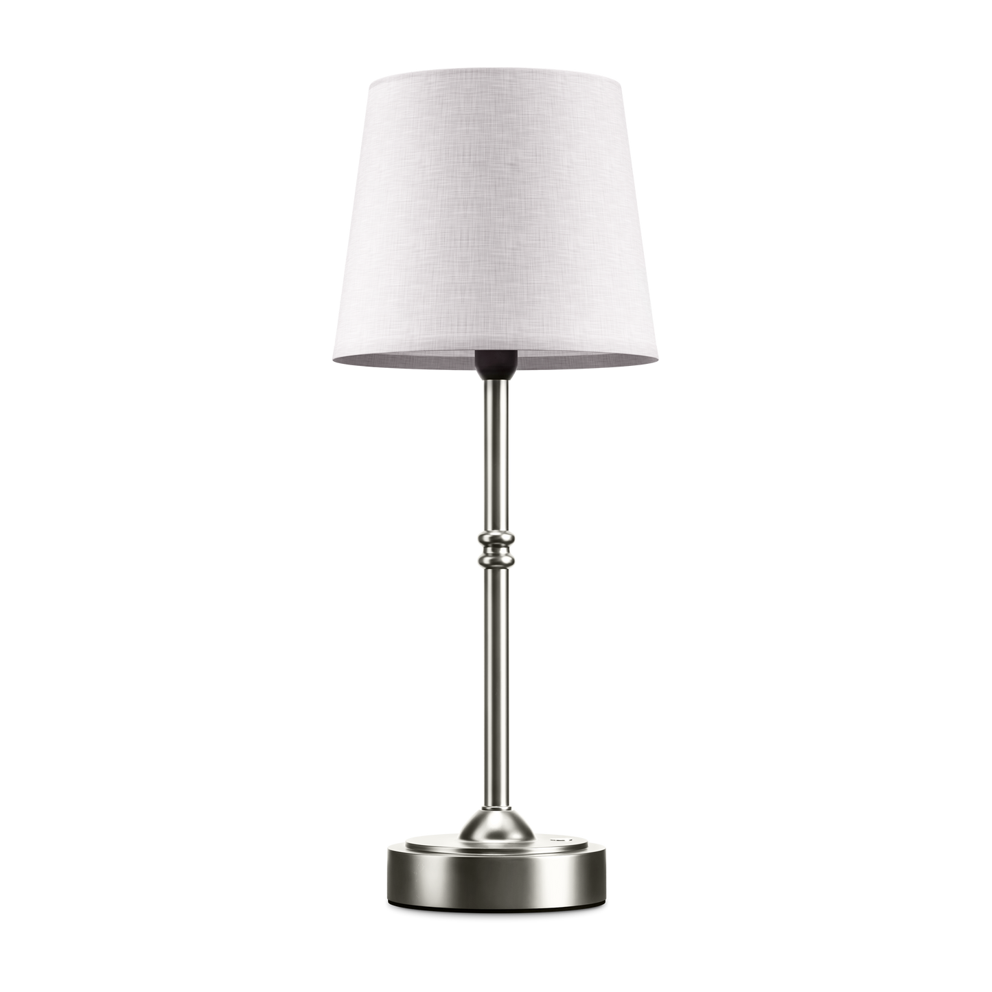 Tafellamp Oplaadbaar Draadloos Goud Wit Kap 40cm USB-C Touch Dimbaar Slaapkamer Woonkamer