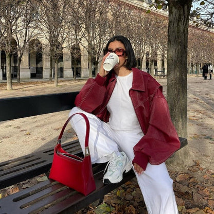 Elegante Oversize Jas voor Vrouw