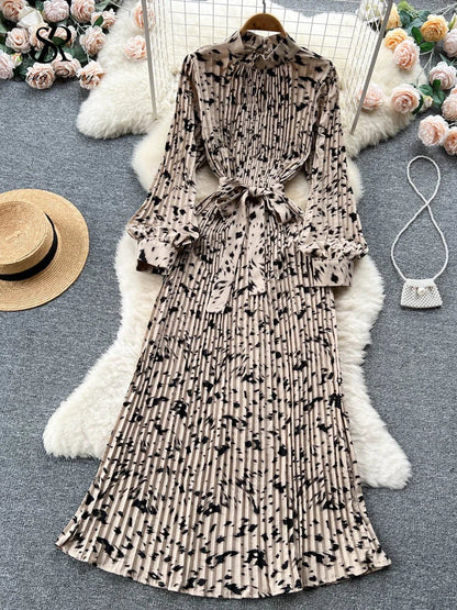Elegante Jurk met Sterrenprint Stijlvol Chique