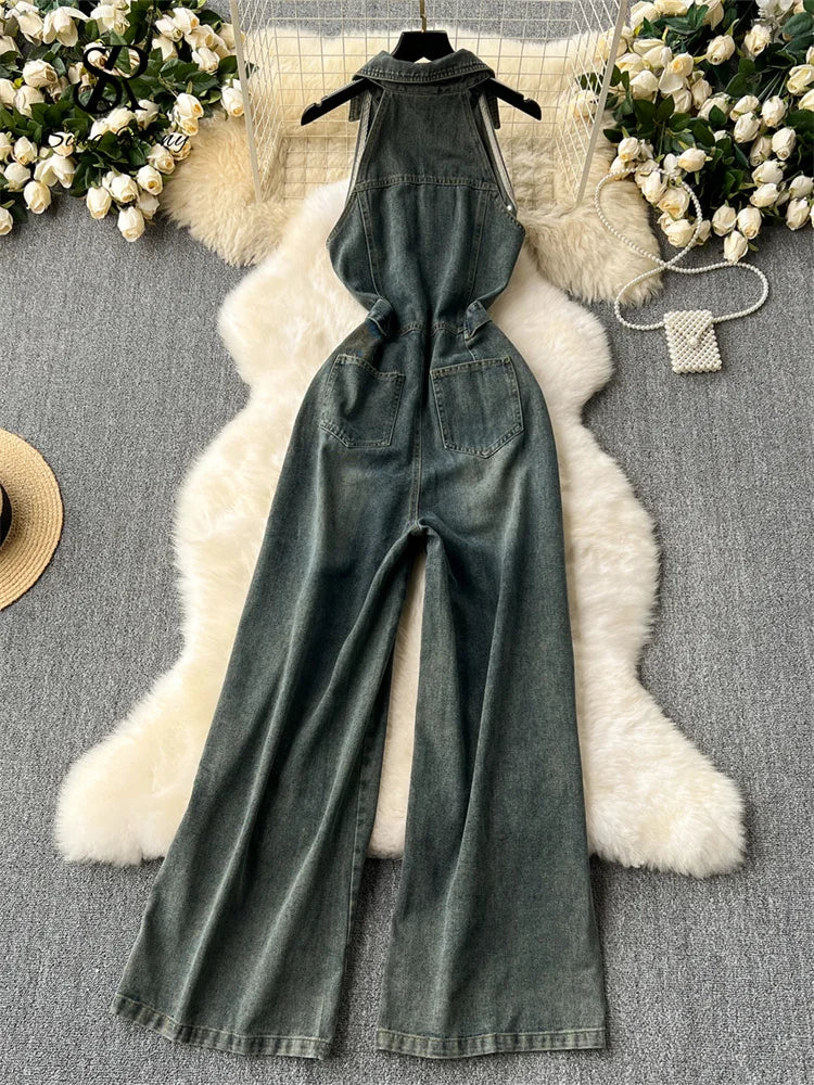 Streetwear Jumpsuit Dames Modieus Comfortabel