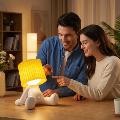 Zittende LED Tafellamp met Accu – Draadloos in 8 Kleuren