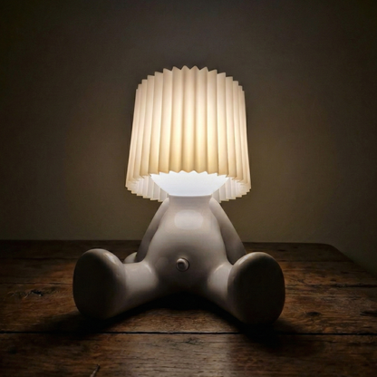 Zittende LED Tafellamp met Accu – Draadloos in 8 Kleuren