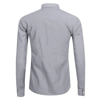 Heren Overhemd Lange Mouw Kwaliteit Casual Look