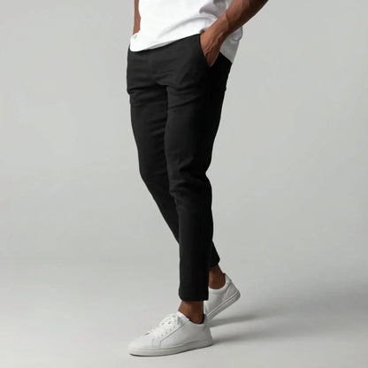 Chino Broek Slim Fit Mannen Met Steekzakken - StudioMarella
