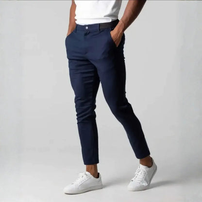 Elastische Chino Broek Stretch Slim Fit Mannenbroek - StudioMarella