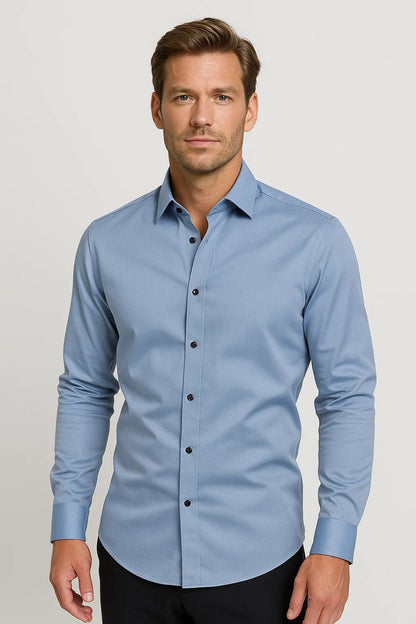 Heren Overhemd Lange Mouw Modern All Season