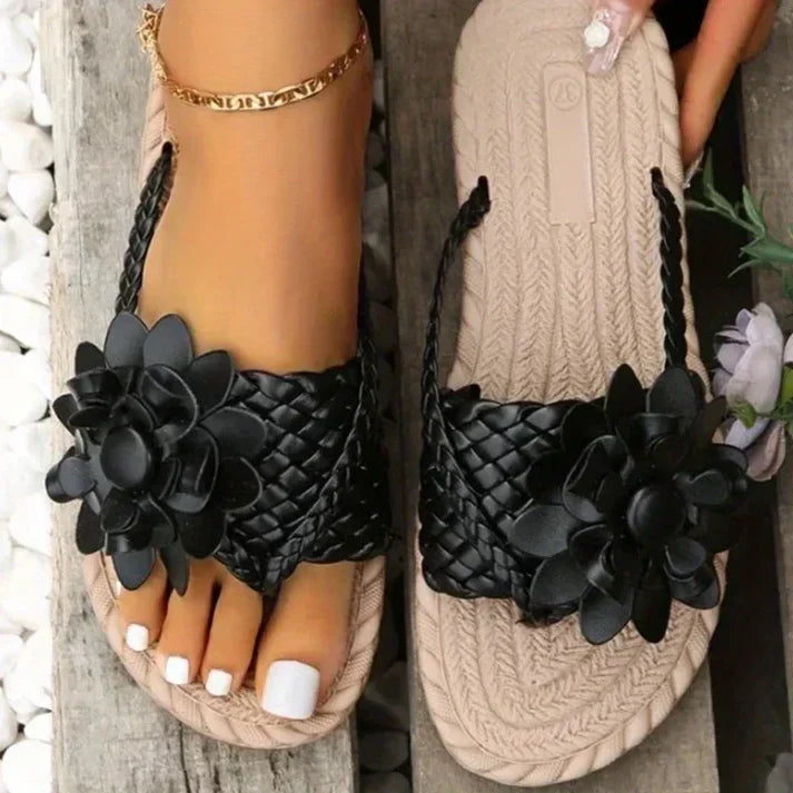 Zomerschoenen Mocassins Comfortabel Geweven Leer - StudioMarella