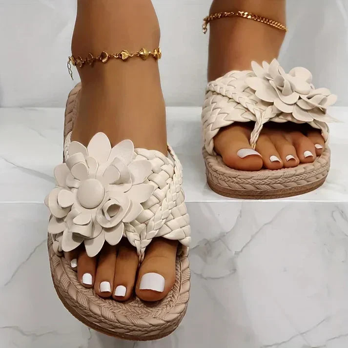 Zomerschoenen Mocassins Comfortabel Geweven Leer