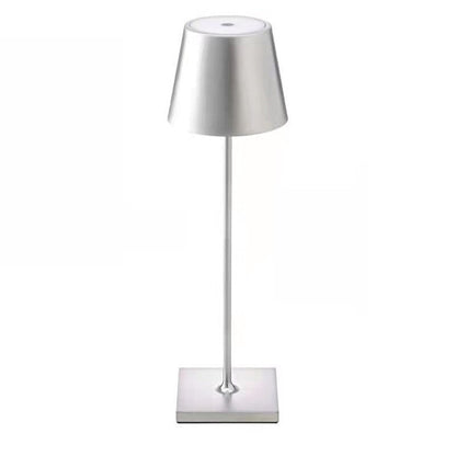 Oplaadbare Tafellamp met Touch-Dimmer IP54 Waterdicht Draadloos LED-Licht Buiten & Binnen 3 Lichtstanden voor Terras Restaurant Balkon