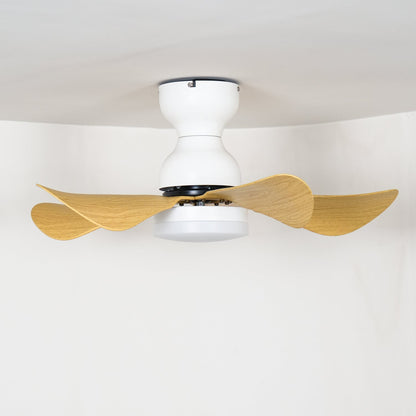 Plafondventilator met Geïntegreerde LED-verlichting Houteffect 74cm