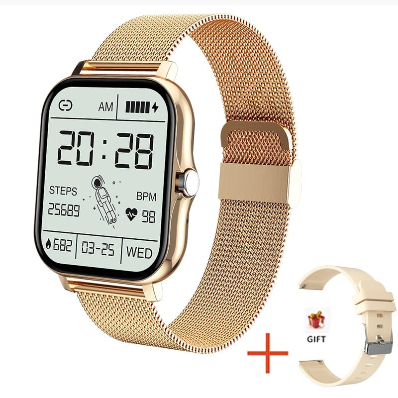Smartwatch met Gezondheidsmeting en 10 Dagen Accuduur