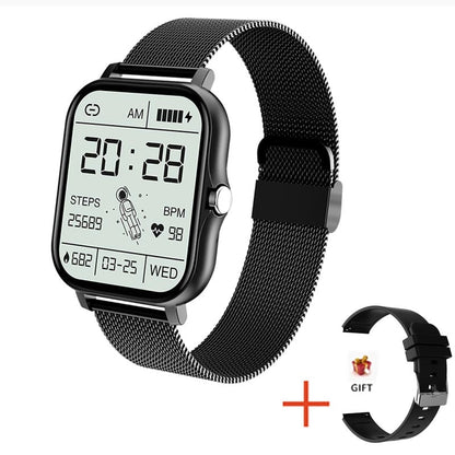 Smartwatch met Gezondheidsmeting en 10 Dagen Accuduur
