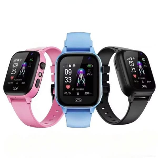 Smartwatch voor Kinderen – GPS-Tracking, Videobellen & SOS-Noodknop – Veiligheid en Communicatie aan de Pols