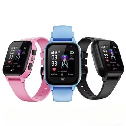 Smartwatch voor Kinderen – GPS-Tracking, Videobellen & SOS-Noodknop – Veiligheid en Communicatie aan de Pols