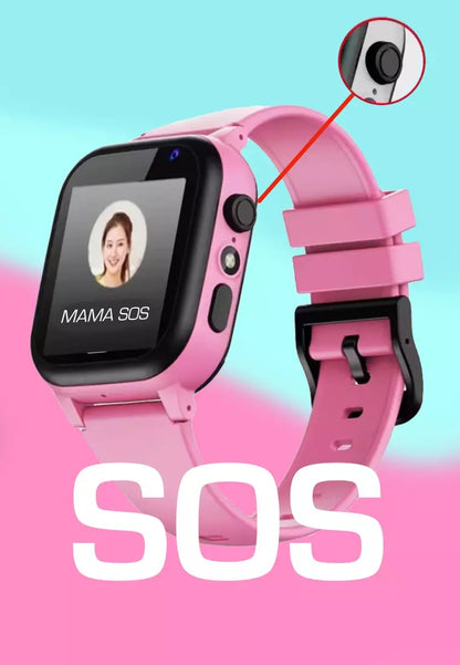 Smartwatch voor Kinderen – GPS-Tracking, Videobellen & SOS-Noodknop – Veiligheid en Communicatie aan de Pols