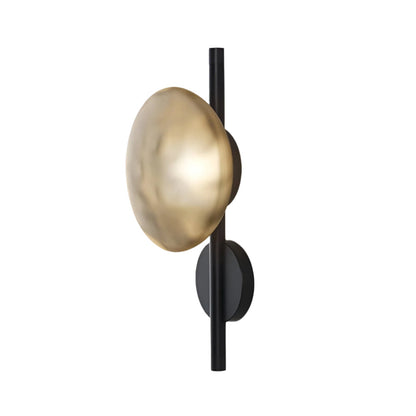 Wandlamp Glas Rond Scandinavisch LED 5W Zwart Goud 20cm Design