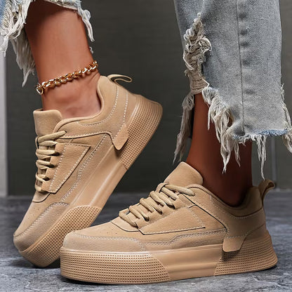Sneakers Dames | Skateschoenen Dames | Lichtgewicht & Hoogteverhogend voor Zeker Lopen