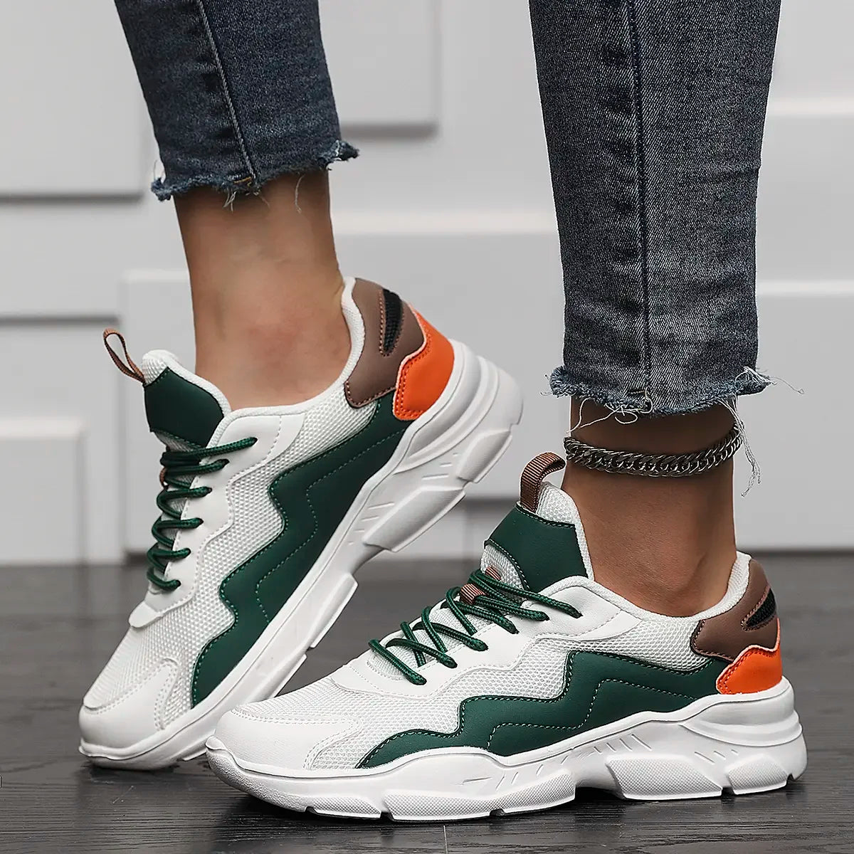 Sneakers Koya Casual Kleurblok Design