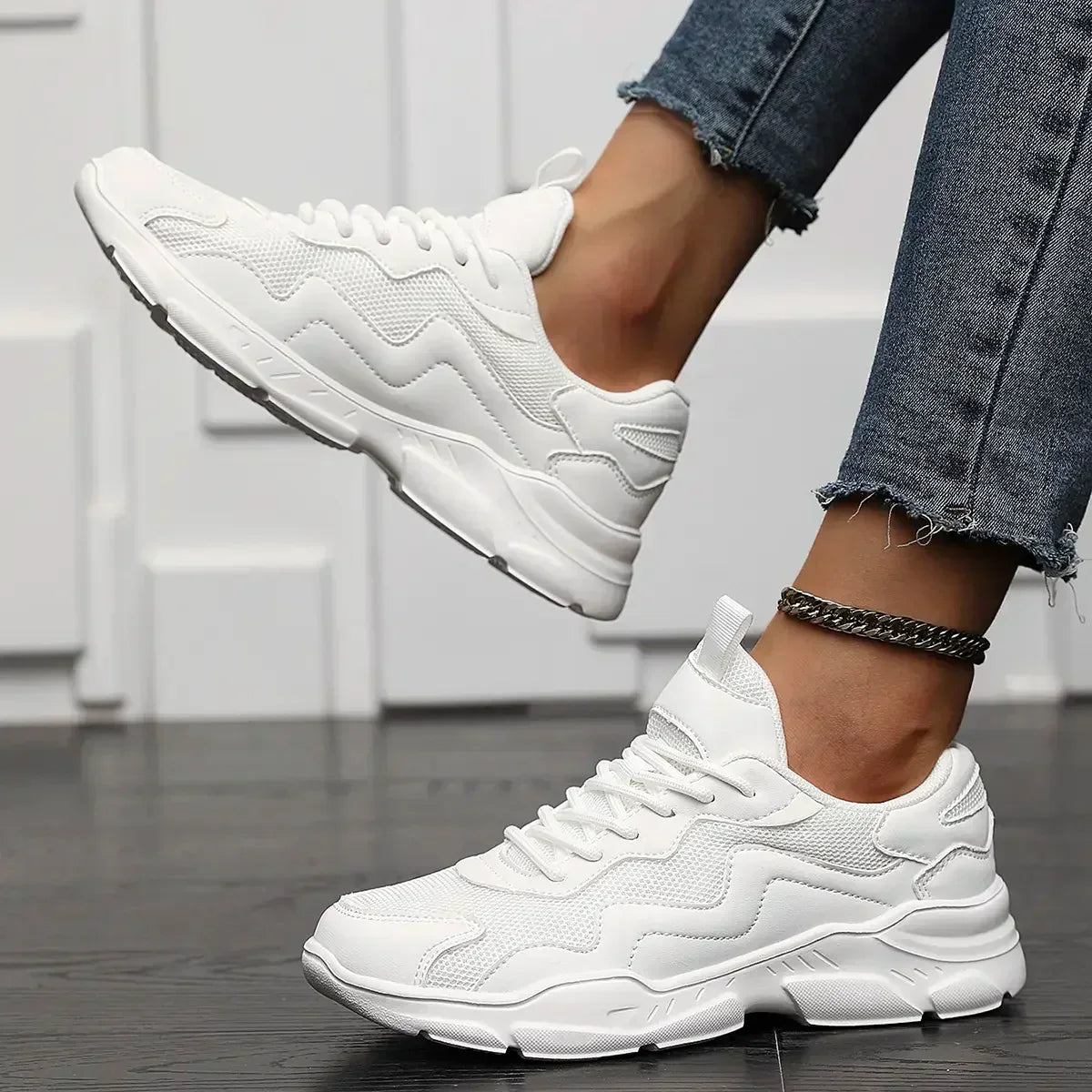 Sneakers Koya Casual Kleurblok Design