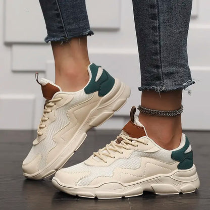Sneakers Koya Casual Kleurblok Design - StudioMarella