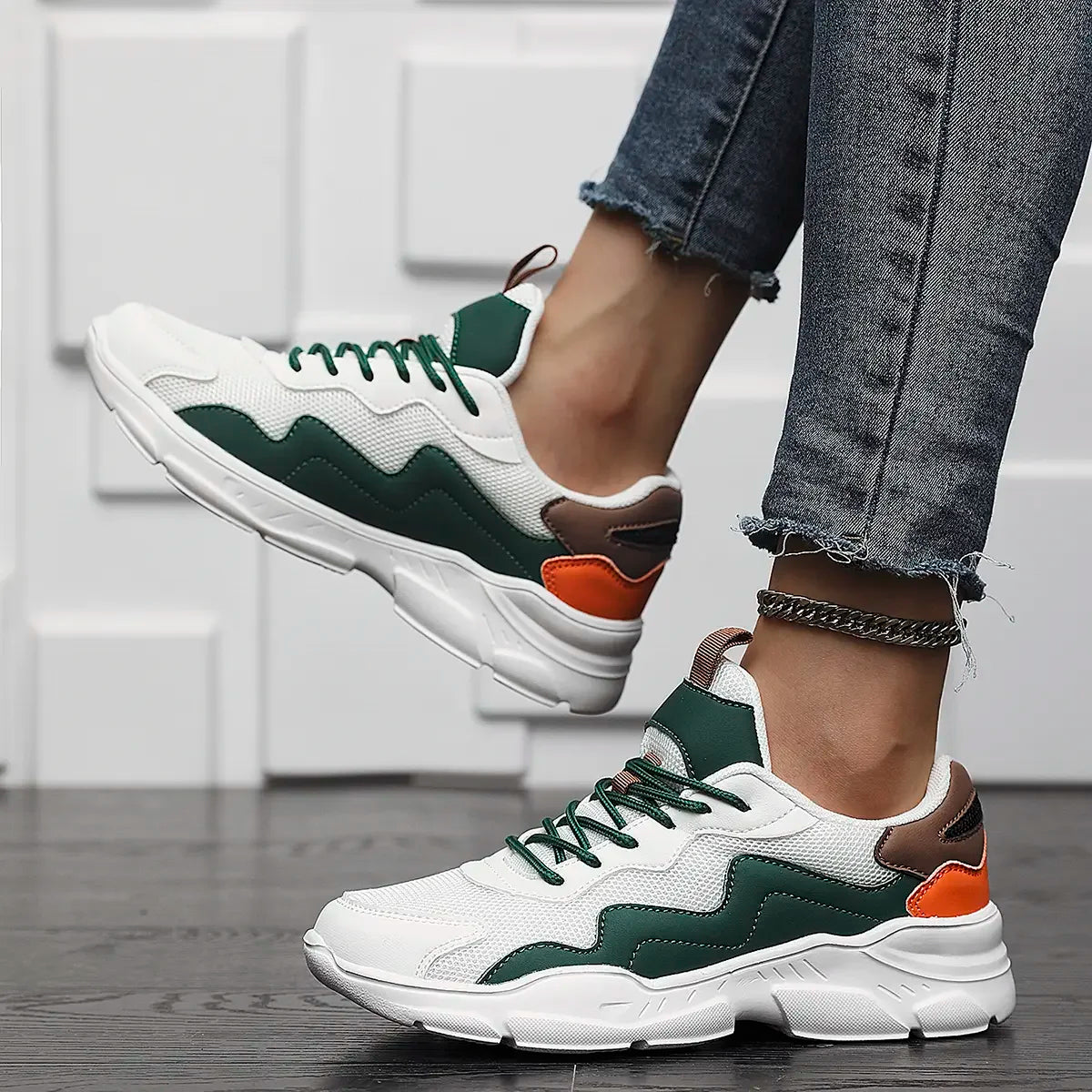 Sneakers Koya Casual Kleurblok Design