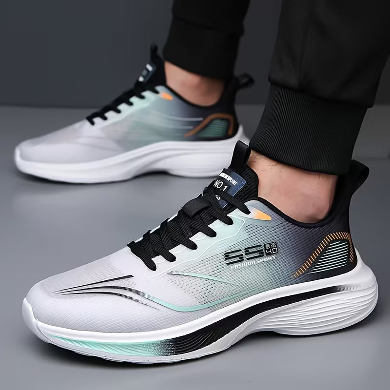 Sneakers met ademend bovenwerk en antislip buitenzool