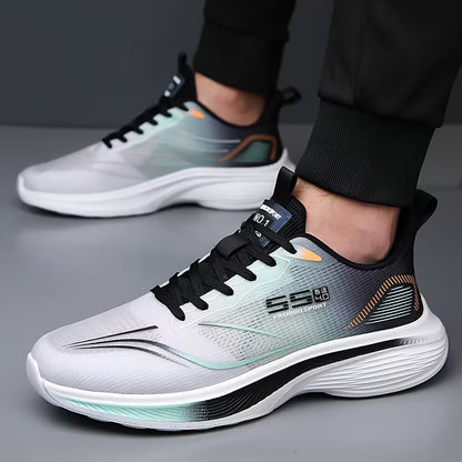 Sneakers met ademend bovenwerk en antislip buitenzool