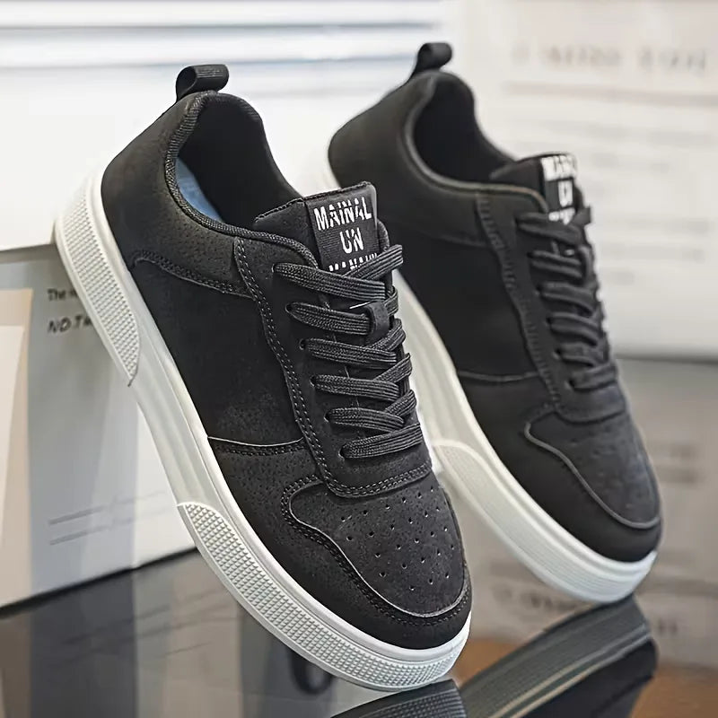 Sneakers met slipvaste rubberen zool