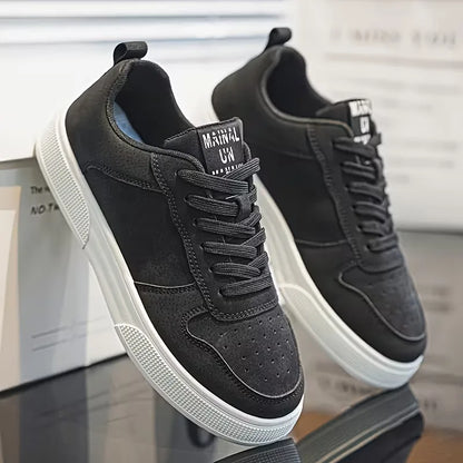 Sneakers met slipvaste rubberen zool