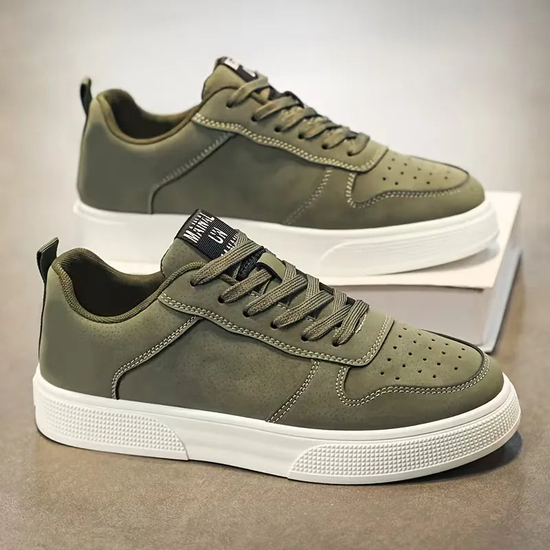 Sneakers met slipvaste rubberen zool