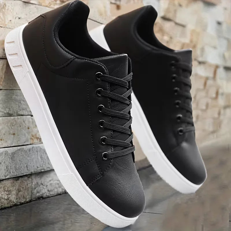 Leren Sneakers Dames Heren met Vetersluiting - StudioMarella