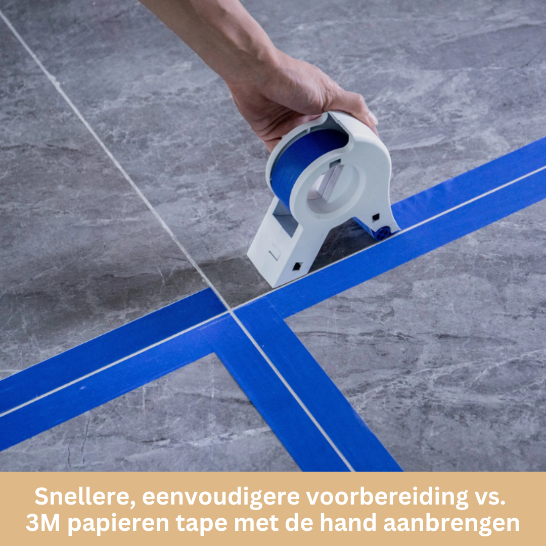 Handmatige Tape Applicator voor Afplaktape – Precisie Maskeerwerkgereedschap voor Schilderwerk