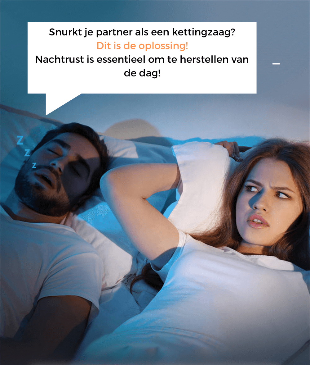 Anti-snurk Slaaphulp Apparaat met Zachte Impulsen Verstelbare Band Oplaadbaar
