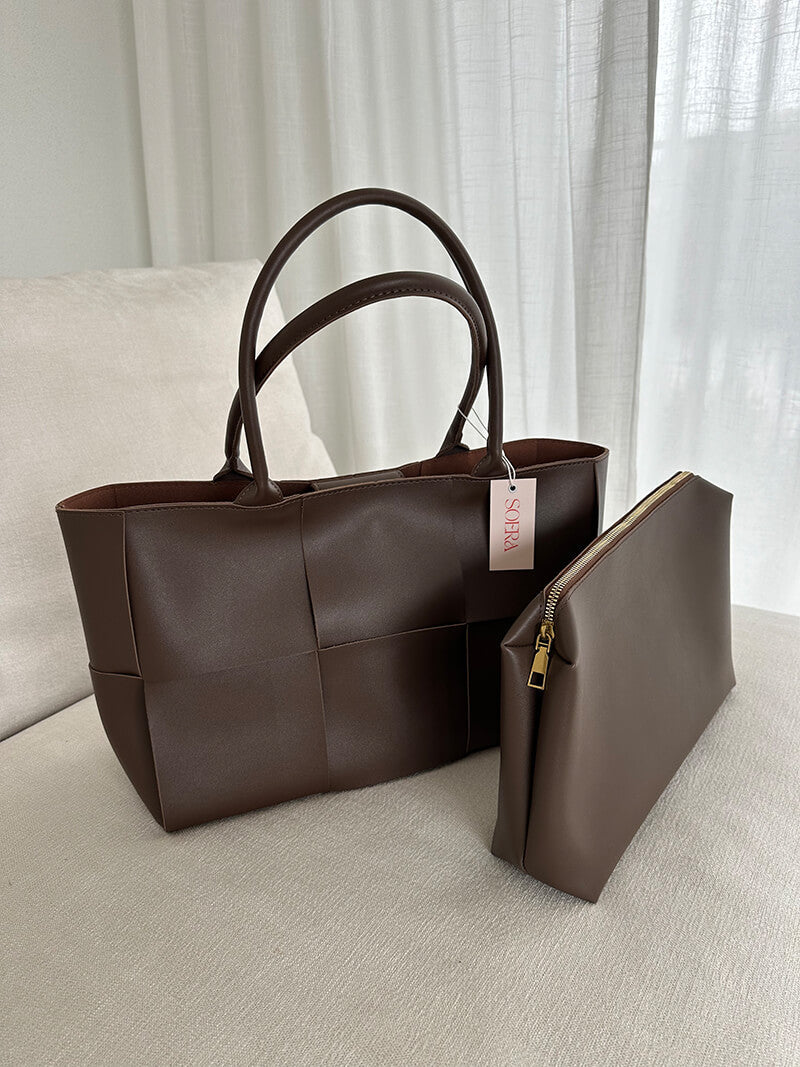 Vlecht Handtas Dames Tijdloos Elegant Design