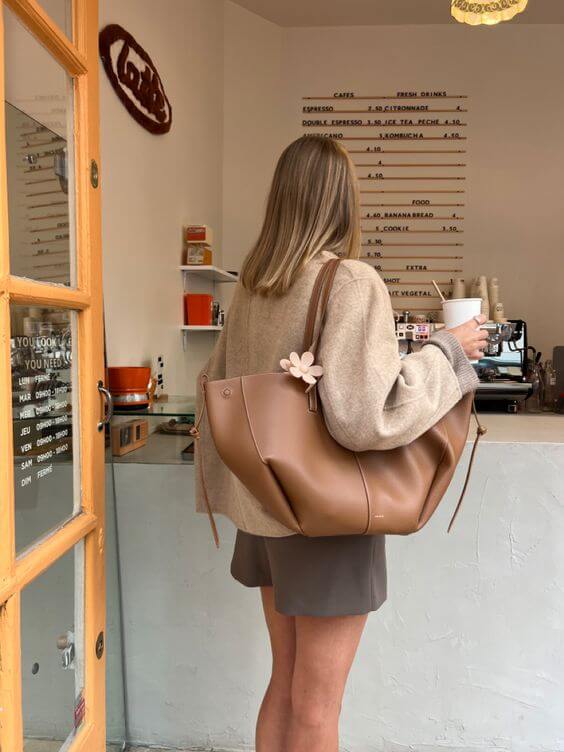 DamesShoppper van Kunstleer Stijlvol en Elegante Look