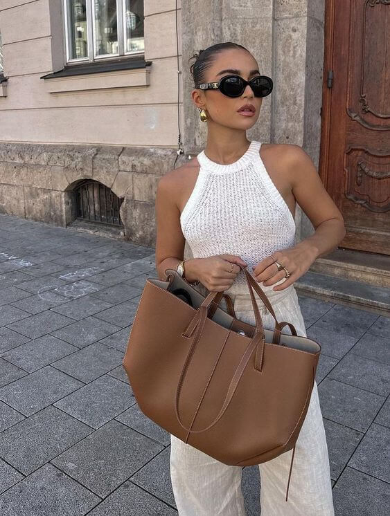 DamesShoppper van Kunstleer Stijlvol en Elegante Look