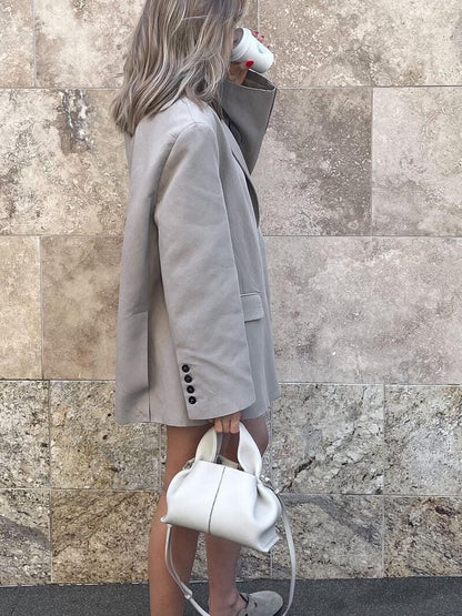 Kunstlederen Handtas voor Dames Elegante Minimalistisch Design